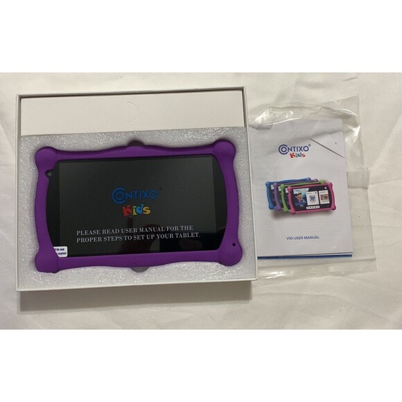 Contixo kids 7” Learning Android Tablet (purple) - Picture 4 of 6